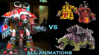 Warhammer Freeblade Orks Animations