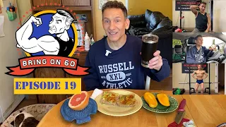 Bring On 60 - Episode 19 - Tension Headaches and Modifying Workouts For Injuries