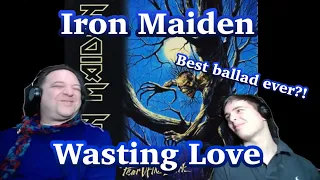 Wasting Love - Iron Maiden Father and Son Reaction!