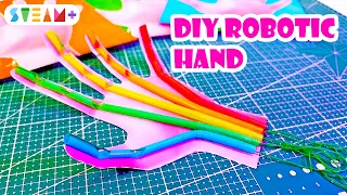 Robotic Hand Science Project | Simple Paper Robot Hand for Kids | STEM and STEAM activities