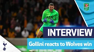 Our penalty hero! | Gollini's post-match interview | Wolves 2-2 Spurs (2-3 on penalties)