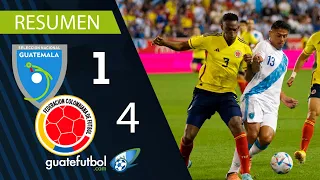 Guatemala 1-4 Colombia | Amistoso | 2022