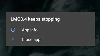 How to fix Lmc8.4 Not Working Problem (2024) | LMC 8.4 Camera keeps stopping problem