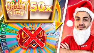 Do Not Play Crazy Time After 50X Top Slot!!!