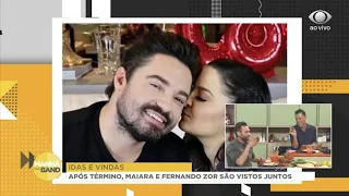 Após término, Maiara e Fernando Zor são vistos juntos | MANHÃ NA BAND