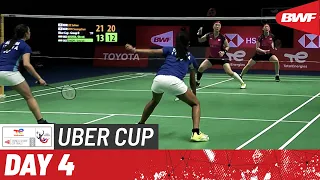 BWF Uber Cup Finals 2022 | Korea vs. India | Group D