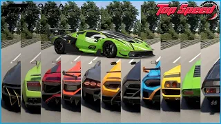 Top Fastest Lamborghini Cars in Forza Motorsport 8 | 2024