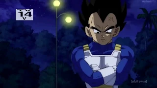 Vegeta Overhears Bulma Talk About Goku - English Dub DBS Ep 62