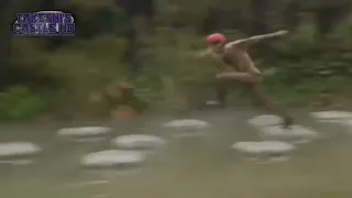 Takeshi's castle🏰 Best fails-skipping stones