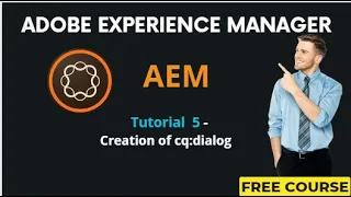 AEM Tutorial 5 - Creation of cq:dialog