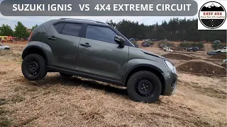 SUZUKI IGNIS vs EXTREME 4X4 CIRCUIT - Like a vegan at a Republican party BBQ