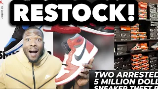 JORDAN 1 LOST & FOUND RESTOCKS AGAIN! SHOCK DROPS CONFIRMED! 5 MILLION DOLLARS STOLEN NIKE INVENTORY