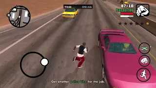 Gta San Andreas Mission 81 Cop wheels (iOS)