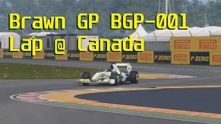 F1 2018 (PC) Canada Brawn GP BGP-001