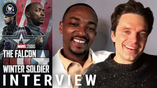 ‘The Falcon and the Winter Soldier’ Interviews with Anthony Mackie, Sebastian Stan and More