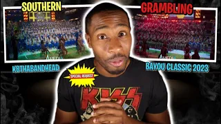 BandHead REACTS to Southern University vs Grambling State | Bayou Classic Battle of the Bands (2023)