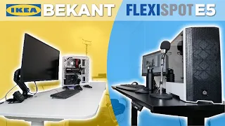 FlexiSpot E5 vs IKEA BEKANT Desk