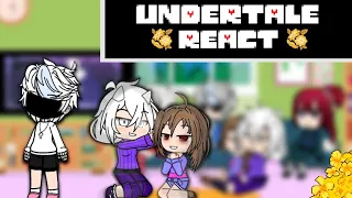 Undertale reacts to themselves + Sans / AUs || Part 1 ||