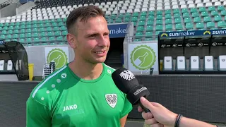 Trainingsauftakt im Preußenstadion