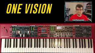 One Vision Queen Nord Stage 4 Cover Sound Pack 80s Rock Keyboard Synth Sounds |