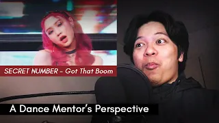 SECRET NUMBER(시크릿넘버) _ Got That Boom MV + Dance Practice | Dance Mentor Reaction