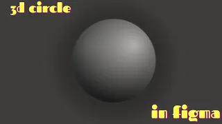How to make 3d circle in figma | UI/UX designer tutorial #figma #uiuxdesigner
