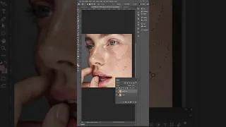 Как убрать жирный блеск в Photoshop