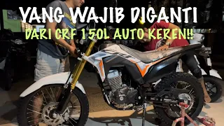 CRF 150L WARNA TERBARU 2022‼️ YANG WAJIB PERTAMA DIGANTI INI.. ASMR