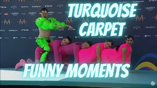 Eurovision 2023 Turquoise Carpet Funny Moments