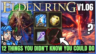 12 New Secrets You Didn't Know About in Elden Ring - Boss Weapon Attacks & Immortal - Tips & More!