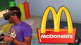 I GOT A NEW JOB! WORKING AT MCDONALDS IN VR