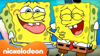 سبونج بوب | سبونج بوب يضحك بصوت عالي لمدة 10 دقائق متواصلة 😂 | Nickelodeon Arabia