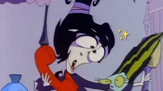 Lydia being a mom for 3 minutes straight (Beetlejuice cartoon)