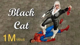 BlackCat vs Spiderman | Exclusive Content on Patreon