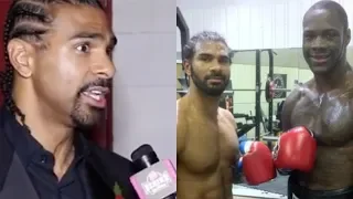 DAVID HAYE ON SPARRING DEONTAY WILDER: "HIS RIGHT HAND IS LIKE BEING HIT BY A SLEDGE HAMMER!"