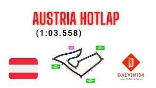 Austria Hotlap & Setup (1:03.559) | F1 2021 [OLD]
