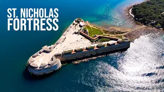 St. Nicholas fortress | Utvrda Sv. Nikole - Šibenik | DJI Air 3