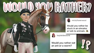 Would You Rather...❓ | Training Adventures #4