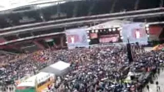 Dizzee Rascal and Calvin Harris at Capitals Summertime Ball 2009