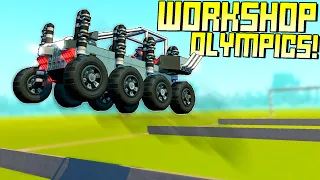 Workshop Olympics 2! Searching For The Most Athletic Creations! - Scrap Mechanic Multiplayer Monday