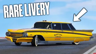 You Can Get This SUPER RARE Taxi Livery in GTA Online