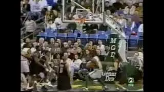 Shawn Kemp Sonics Dunk Highlights