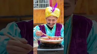 Super fun magic lamp, be sure to see the end. | funny | funny mukbang | funny video