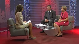 Телеканал ВІТА На часі 2016-08-19 Владислав Скальський, Наталя Богар