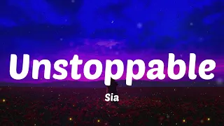 Sia - Unstoppable (Lyric Video)