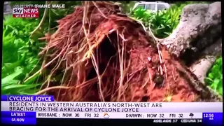 Tropical Cyclone Joyce to sweep past Broome