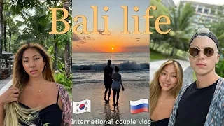 BALI VLOG|we are living in Bali | KOR-RUS International couple