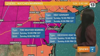 Record breaking heat expected this week