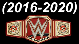 WWE Universal Championship History (2016-2020)