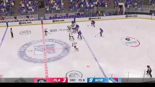 NHL 24: Florida Panthers vs. New York Rangers, Game 3 of The Eastern Conference Finals - Gameplay